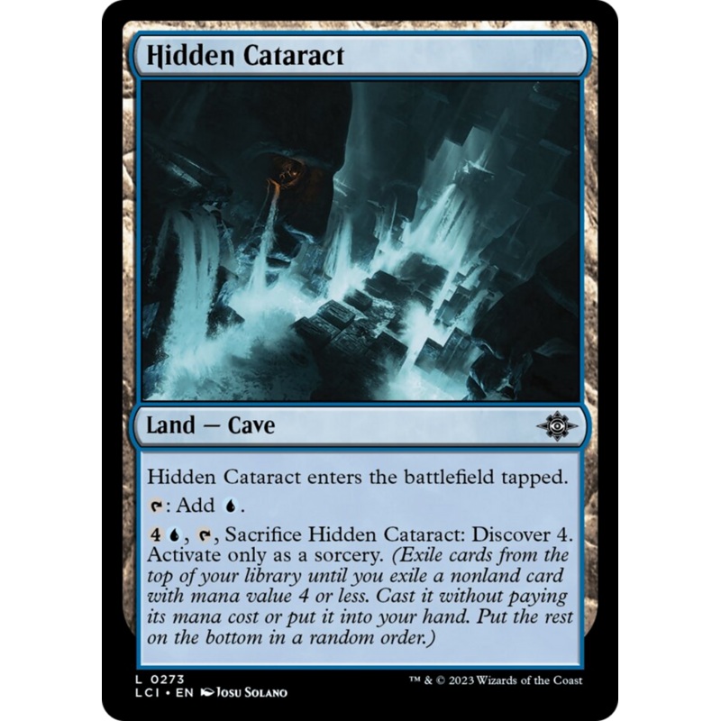 Hidden Cataract [The Lost Caverns of Ixalan]