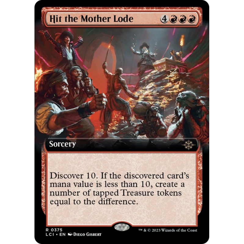 Hit the Mother Lode (Extended Art) [The Lost Caverns of Ixalan]
