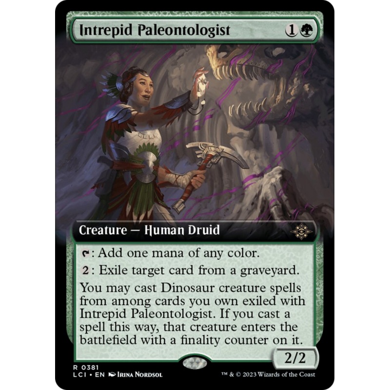Intrepid Paleontologist (Extended Art) [The Lost Caverns of Ixalan]