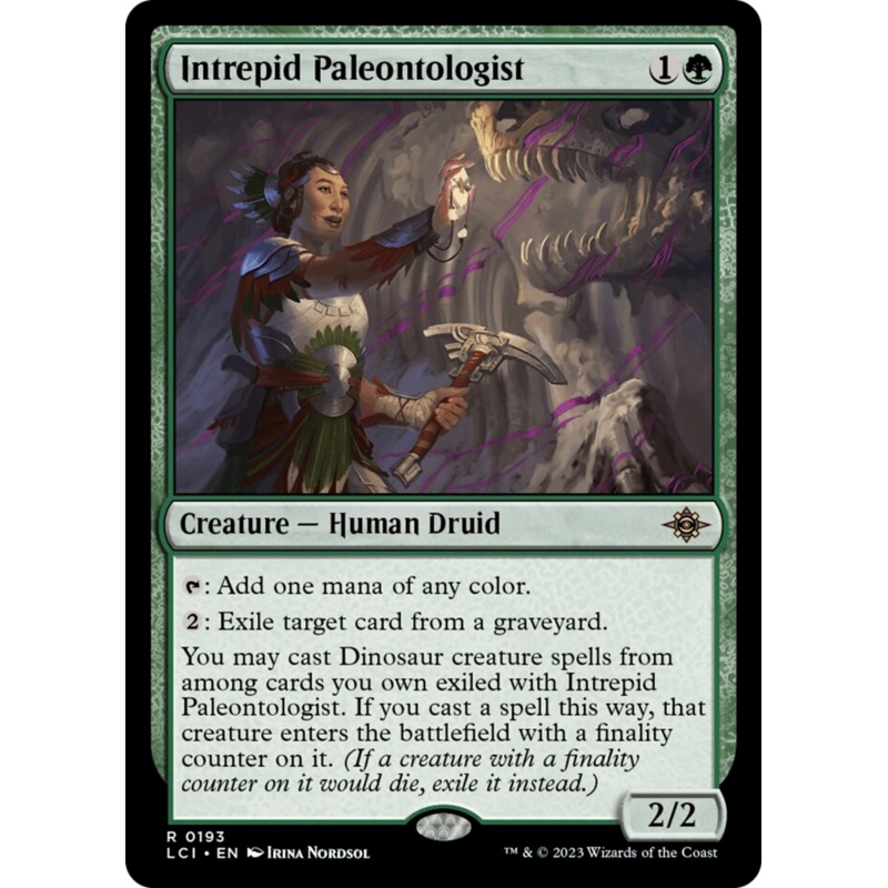 Intrepid Paleontologist [The Lost Caverns of Ixalan]