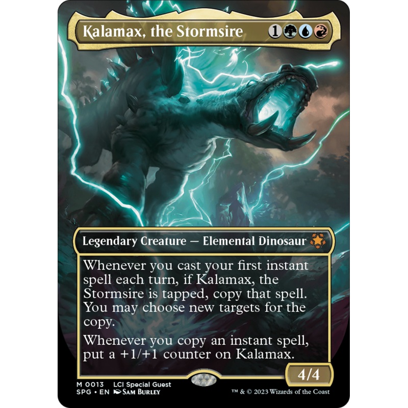 Kalamax, the Stormsire (Borderless) [The Lost Caverns of Ixalan Special Guests]