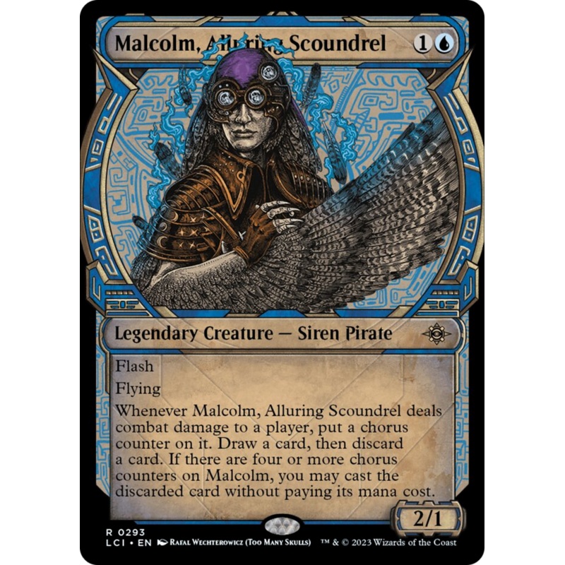 Malcolm, Alluring Scoundrel (Showcase) [The Lost Caverns of Ixalan]