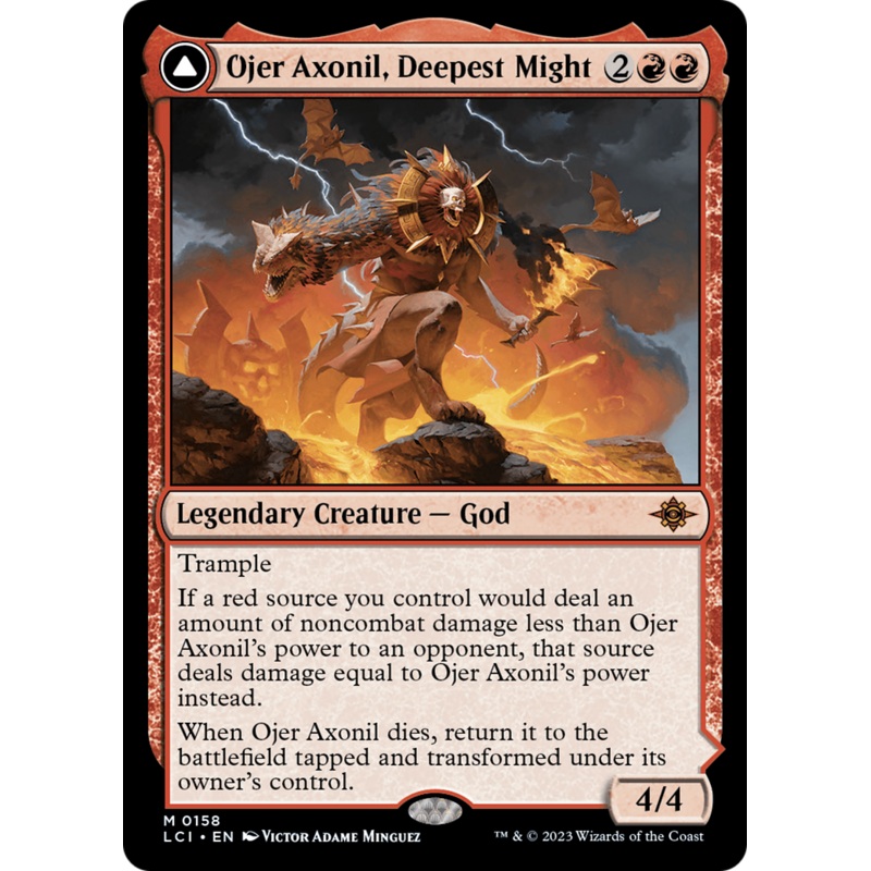 Ojer Axonil, Deepest Might // Temple of Power [The Lost Caverns of Ixalan]