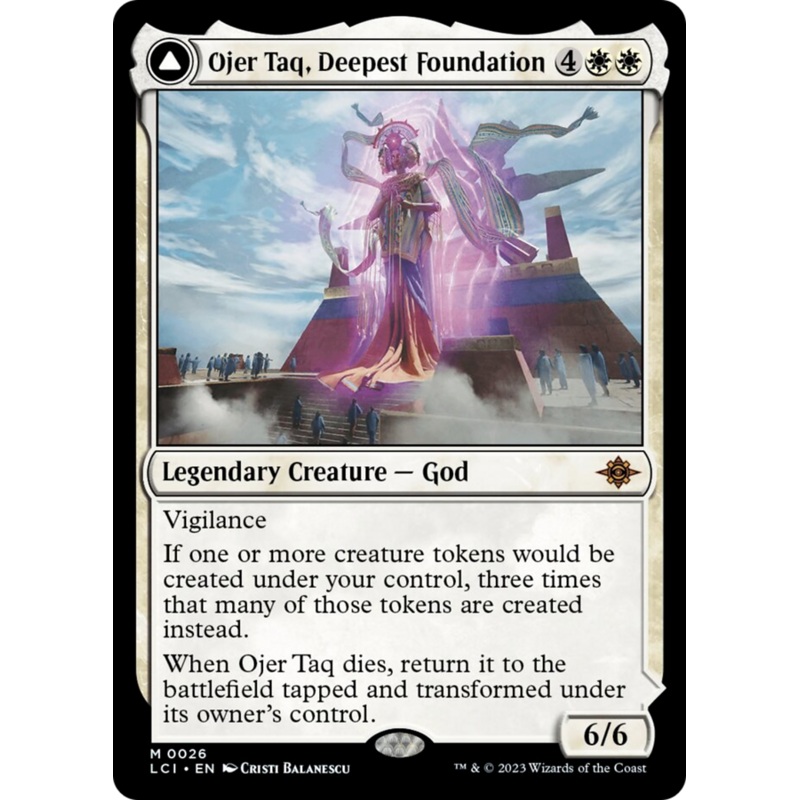 Ojer Taq, Deepest Foundation // Temple of Civilization [The Lost Caverns of Ixalan]