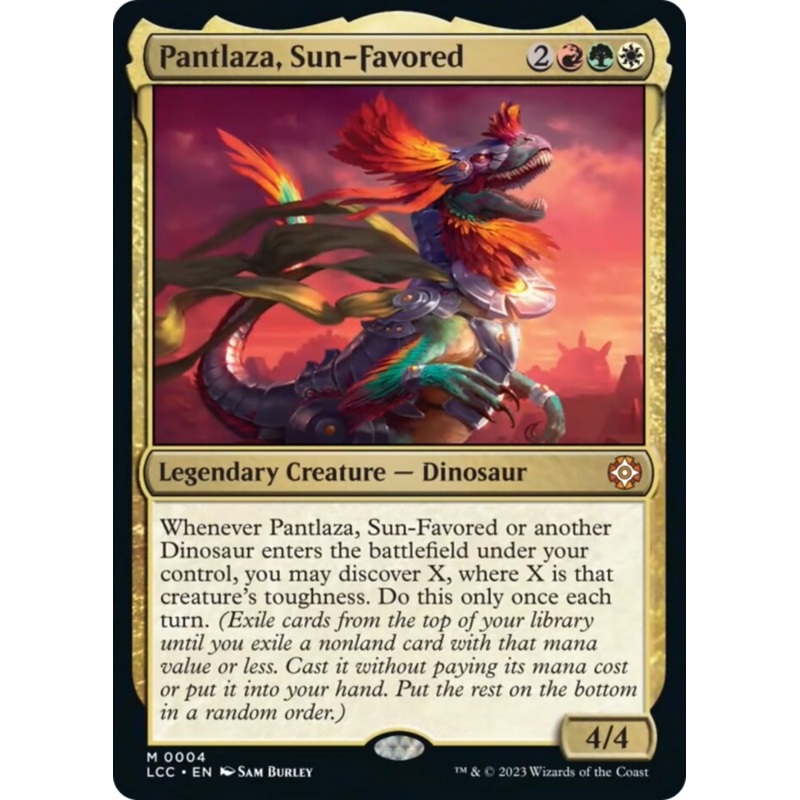 Pantlaza, Sun-Favored [The Lost Caverns of Ixalan Commander]