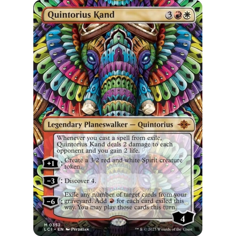 Quintorius Kand (0352) (Borderless) [The Lost Caverns of Ixalan]