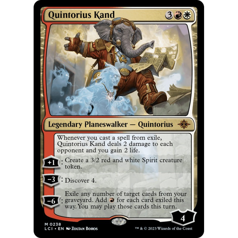 Quintorius Kand [The Lost Caverns of Ixalan]