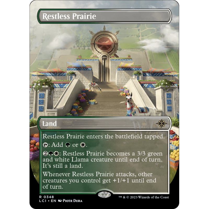Restless Prairie (Borderless) [The Lost Caverns of Ixalan]