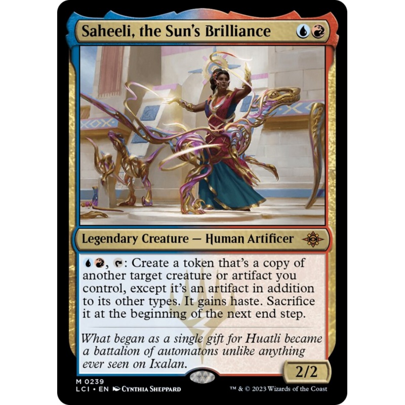 Saheeli, the Sun's Brilliance [The Lost Caverns of Ixalan]