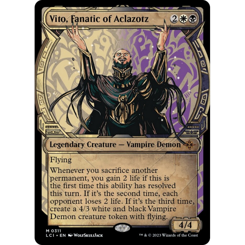 Vito, Fanatic of Aclazotz (Showcase) [The Lost Caverns of Ixalan]