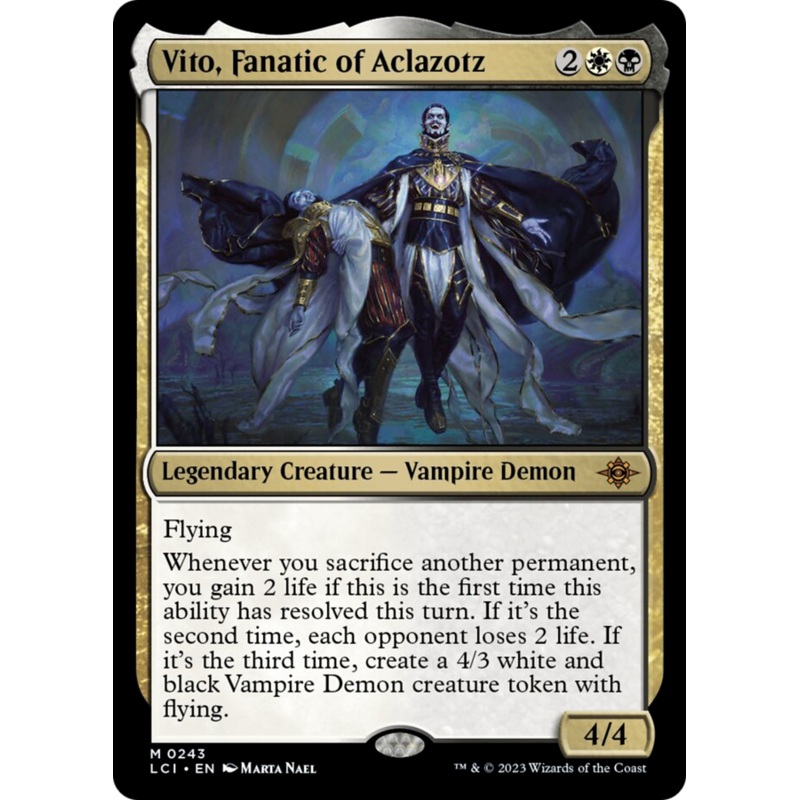 Vito, Fanatic of Aclazotz [The Lost Caverns of Ixalan]