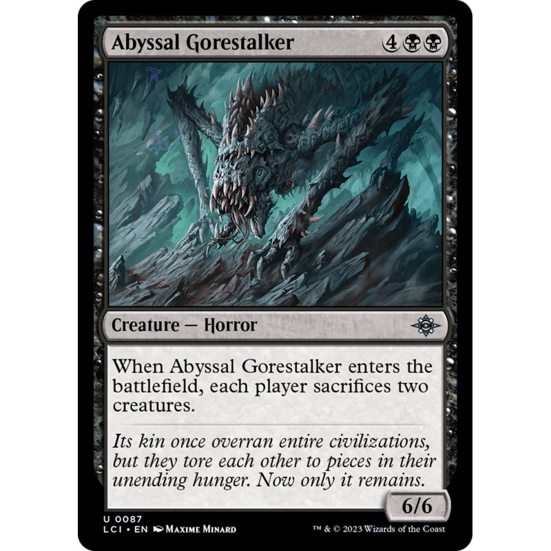 Abyssal Gorestalker [The Lost Caverns of Ixalan]