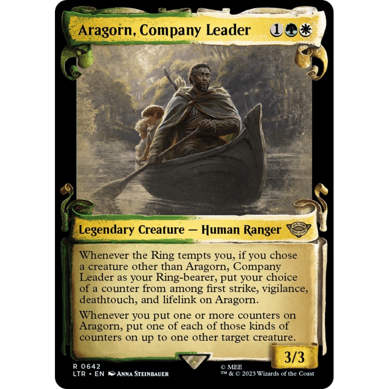 Aragorn, Company Leader [The Lord of the Rings: Tales of Middle-Earth Showcase Scrolls]