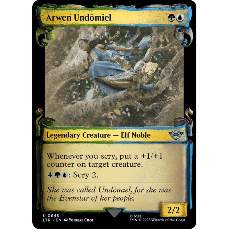 Arwen Undomiel [The Lord of the Rings: Tales of Middle-Earth Showcase Scrolls]