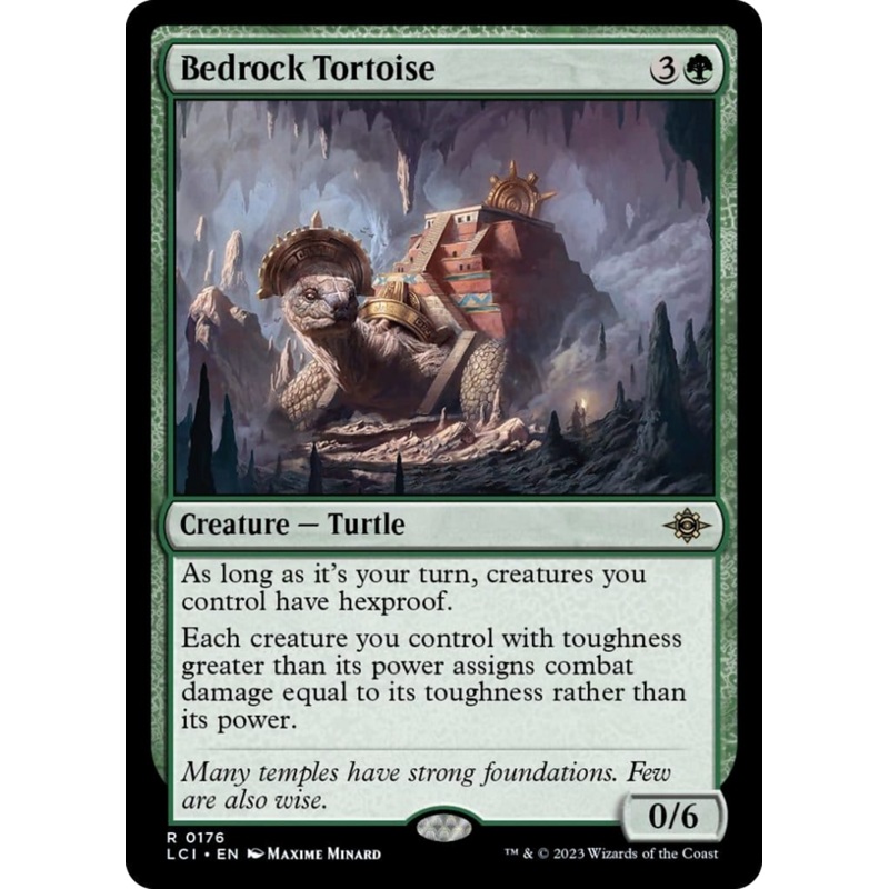 Bedrock Tortoise [The Lost Caverns of Ixalan]