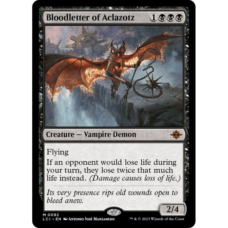 Bloodletter of Aclazotz [The Lost Caverns of Ixalan]