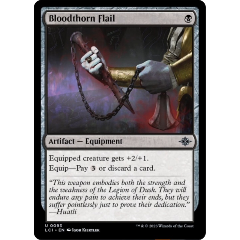 Bloodthorn Flail [The Lost Caverns of Ixalan]