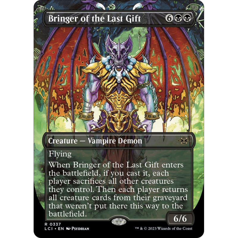 Bringer of the Last Gift (Borderless) [The Lost Caverns of Ixalan]