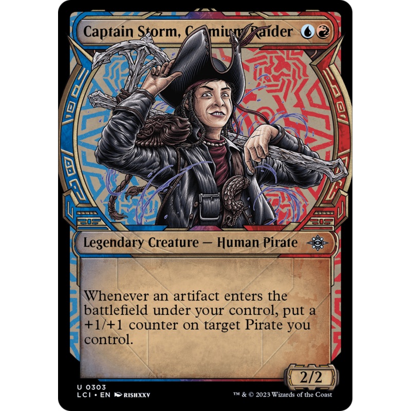 Captain Storm, Cosmium Raider (Showcase) [The Lost Caverns of Ixalan]