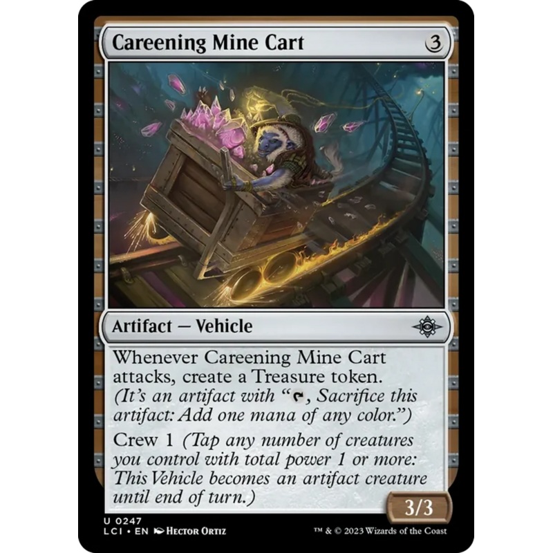 Careening Mine Cart [The Lost Caverns of Ixalan]