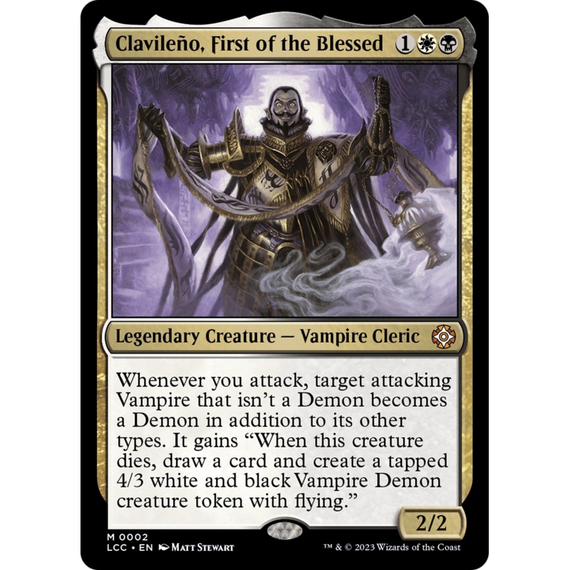 Clavileno, First of the Blessed [The Lost Caverns of Ixalan Commander]