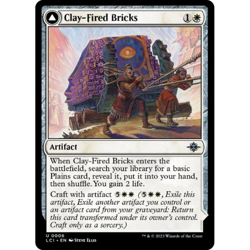 Clay-Fired Bricks // Cosmium Kiln [The Lost Caverns of Ixalan]