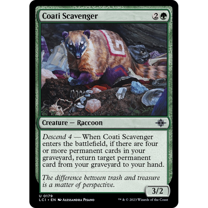 Coati Scavenger [The Lost Caverns of Ixalan]