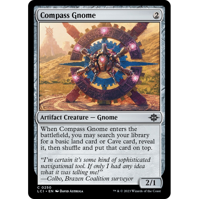 Compass Gnome [The Lost Caverns of Ixalan]