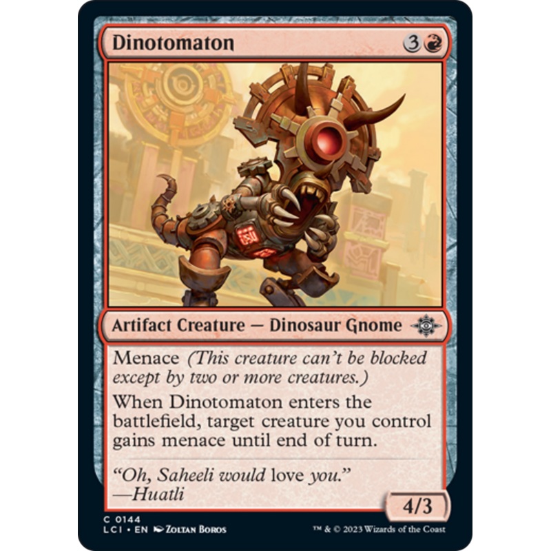 Dinotomaton [The Lost Caverns of Ixalan]