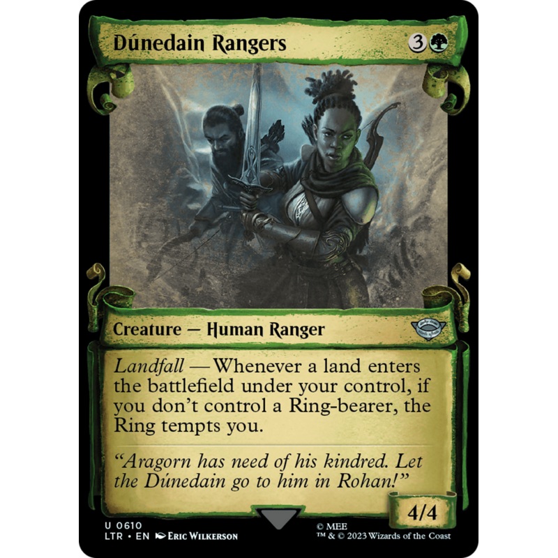 Dunedain Rangers [The Lord of the Rings: Tales of Middle-Earth Showcase Scrolls]