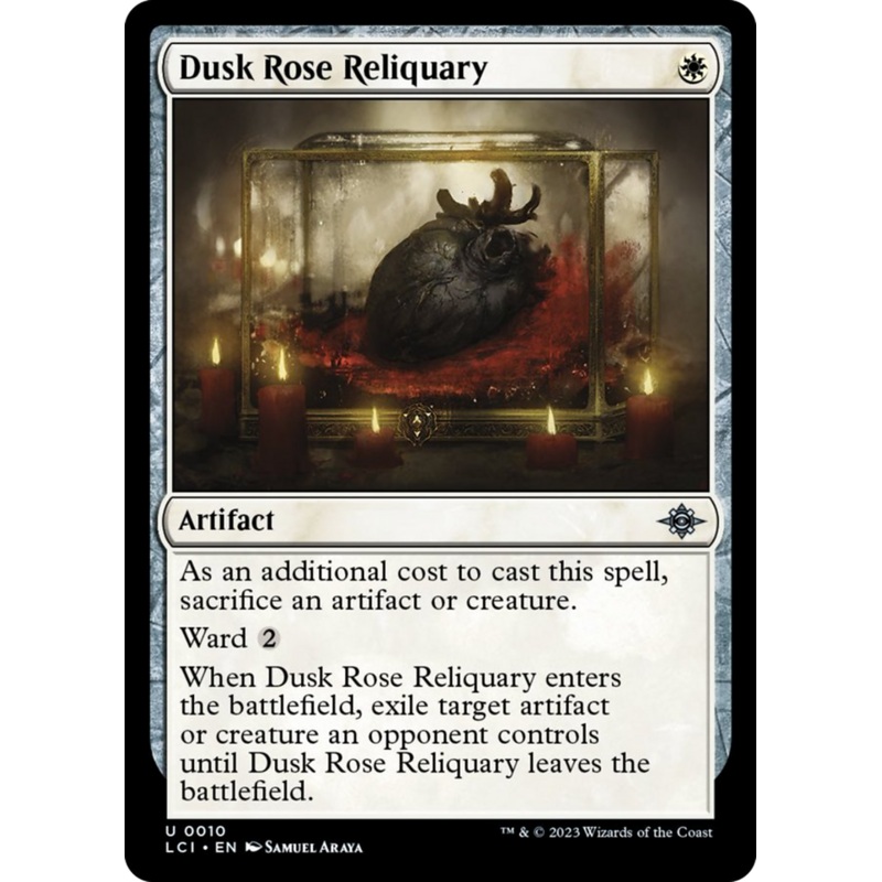 Dusk Rose Reliquary [The Lost Caverns of Ixalan]