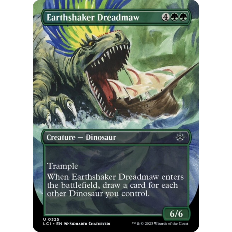 Earthshaker Dreadmaw (Borderless) [The Lost Caverns of Ixalan]