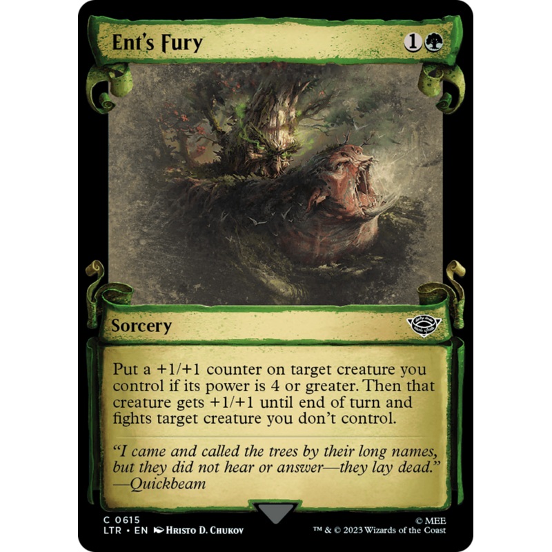 Ent's Fury [The Lord of the Rings: Tales of Middle-Earth Showcase Scrolls]