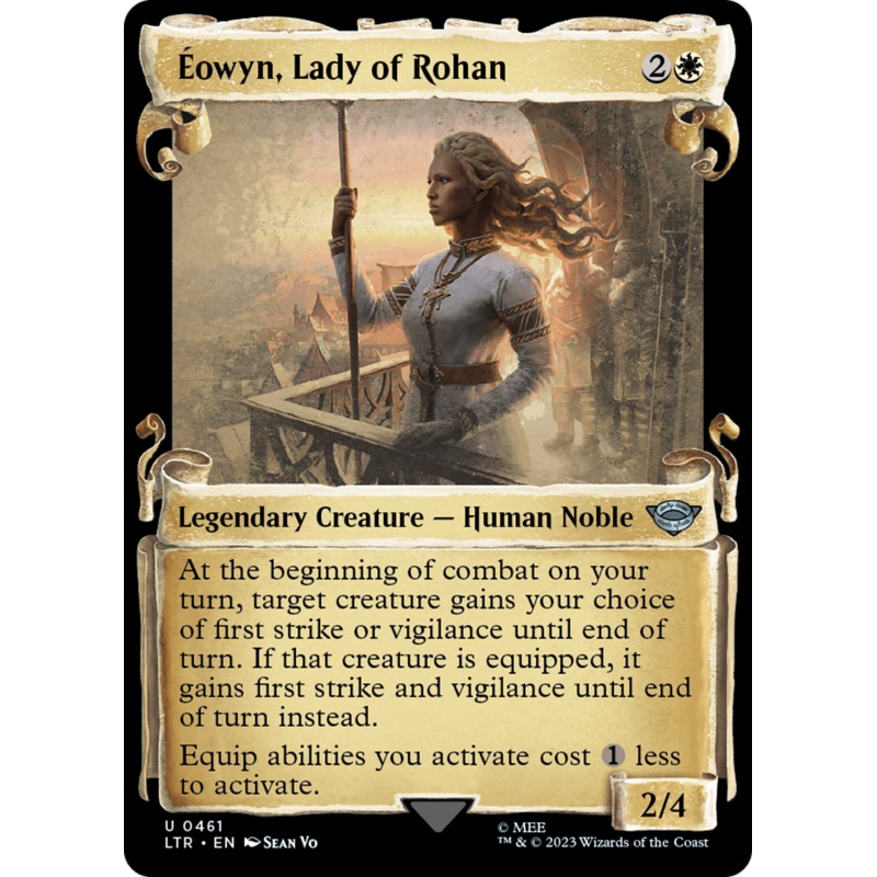Eowyn, Lady of Rohan [The Lord of the Rings: Tales of Middle-Earth Showcase Scrolls]