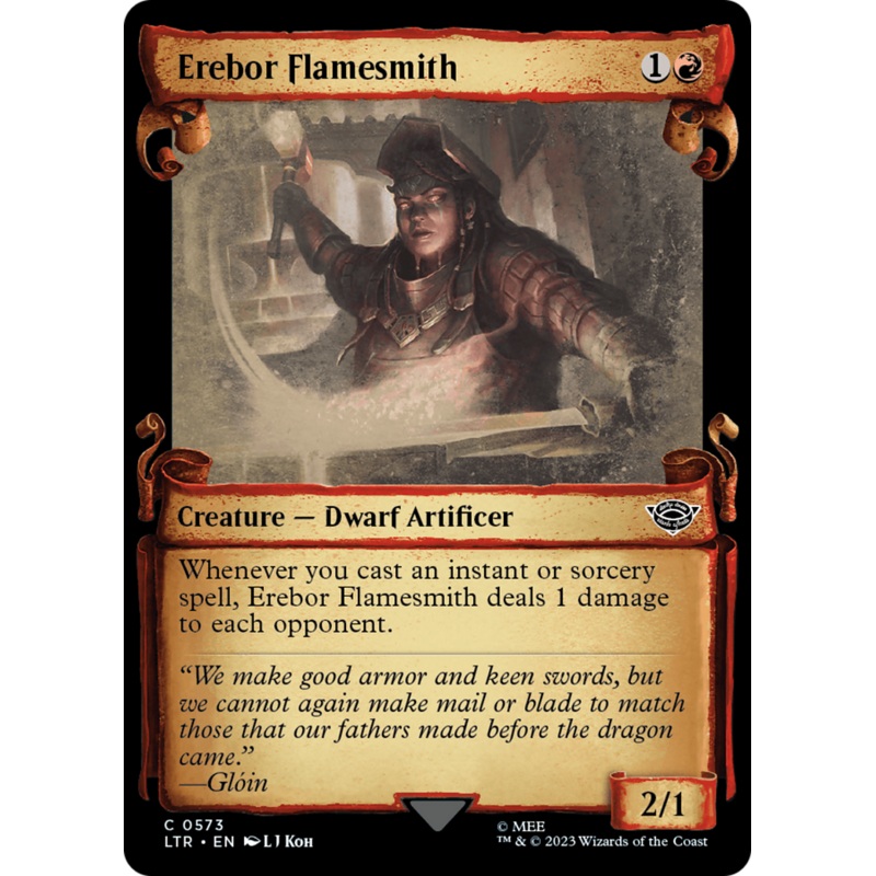 Erebor Flamesmith [The Lord of the Rings: Tales of Middle-Earth Showcase Scrolls]