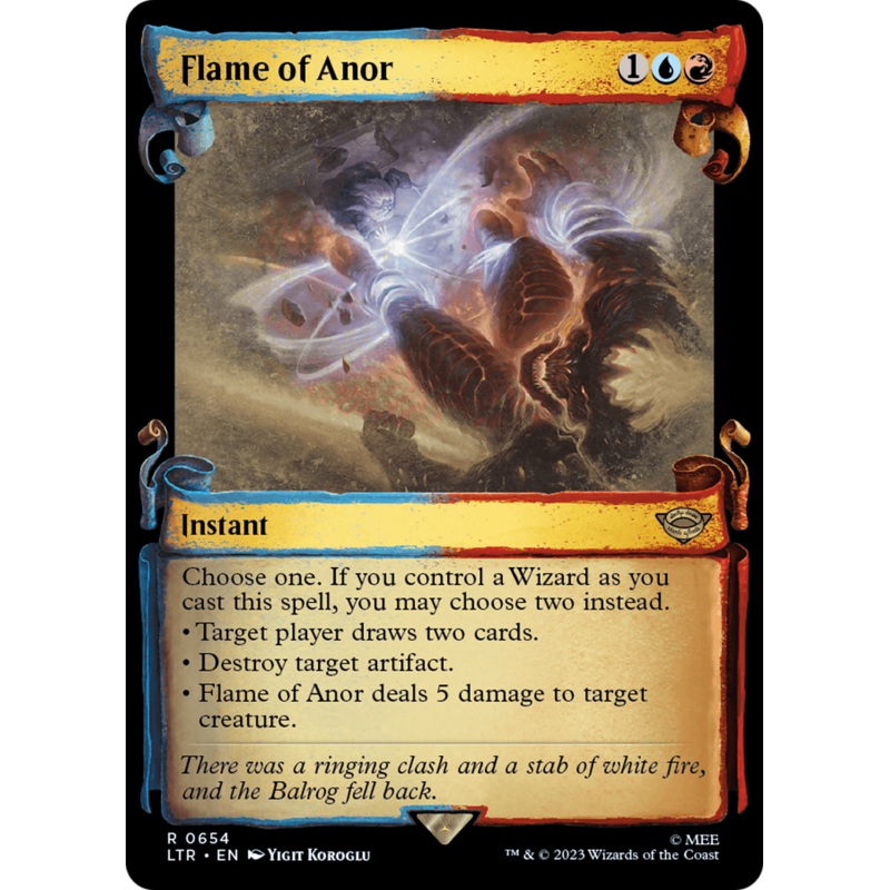 Flame of Anor [The Lord of the Rings: Tales of Middle-Earth Showcase Scrolls]