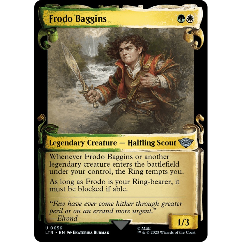 Frodo Baggins [The Lord of the Rings: Tales of Middle-Earth Showcase Scrolls]