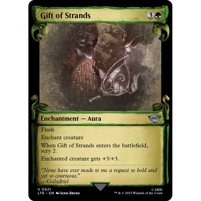 Gift of Strands [The Lord of the Rings: Tales of Middle-Earth Showcase Scrolls]