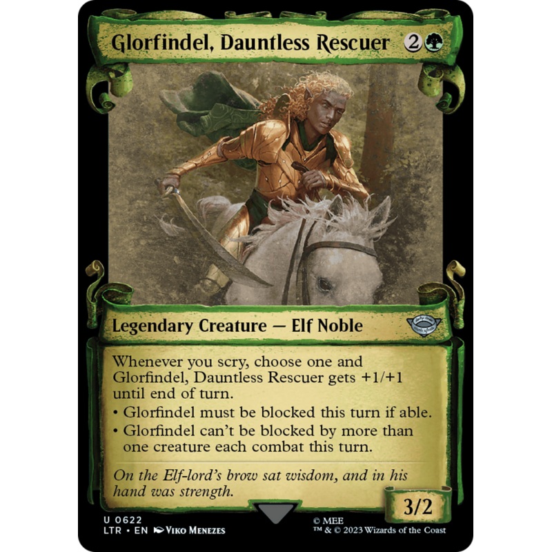 Glorfindel, Dauntless Rescuer [The Lord of the Rings: Tales of Middle-Earth Showcase Scrolls]