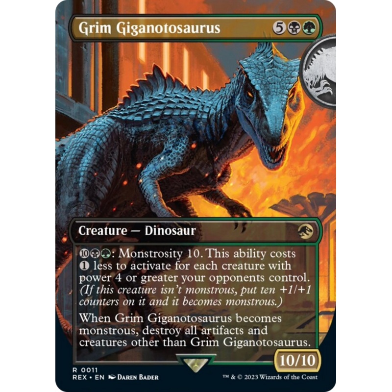 Grim Giganotosaurus (Borderless) [Jurassic World Collection]