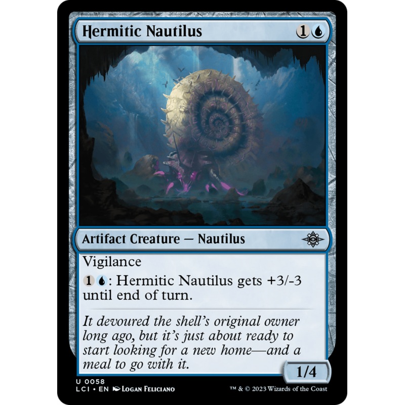 Hermitic Nautilus [The Lost Caverns of Ixalan]