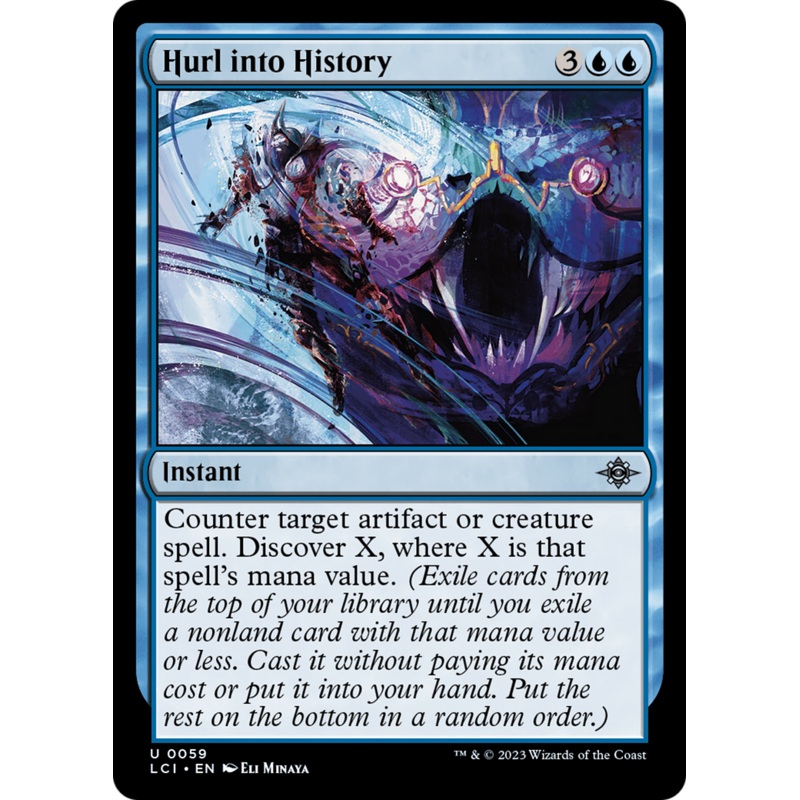 Hurl into History [The Lost Caverns of Ixalan]