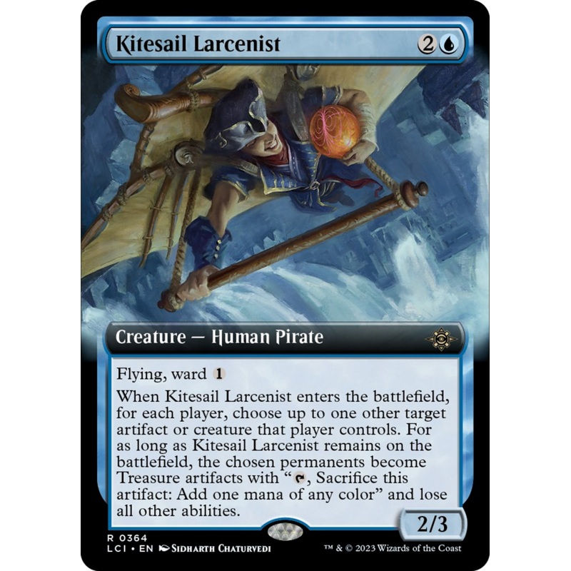 Kitesail Larcenist (Extended Art) [The Lost Caverns of Ixalan]