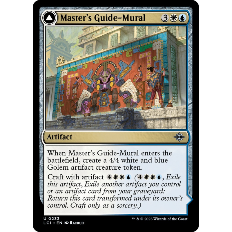 Master's Guide-Mural // Master's Manufactory [The Lost Caverns of Ixalan]
