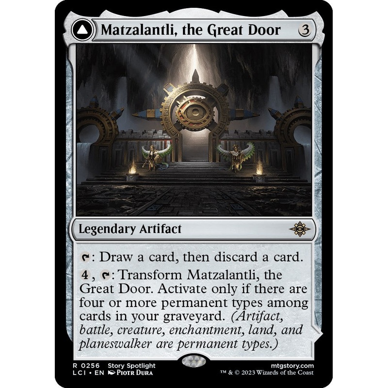 Matzalantli, the Great Door // The Core [The Lost Caverns of Ixalan]