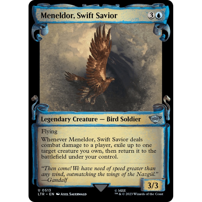 Meneldor, Swift Savior [The Lord of the Rings: Tales of Middle-Earth Showcase Scrolls]