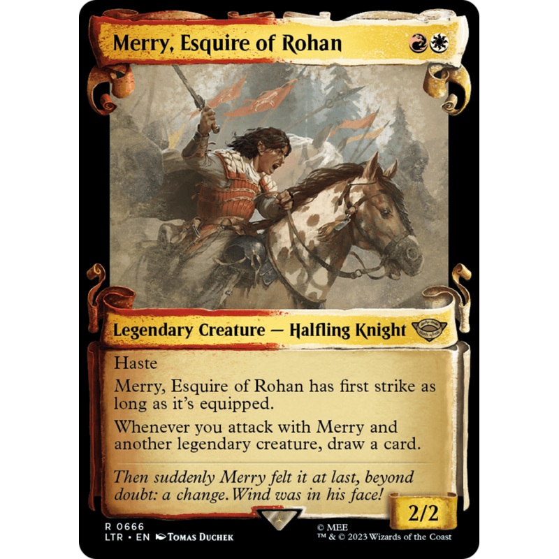 Merry, Esquire of Rohan [The Lord of the Rings: Tales of Middle-Earth Showcase Scrolls]