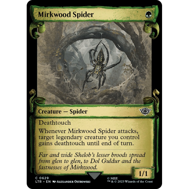 Mirkwood Spider [The Lord of the Rings: Tales of Middle-Earth Showcase Scrolls]