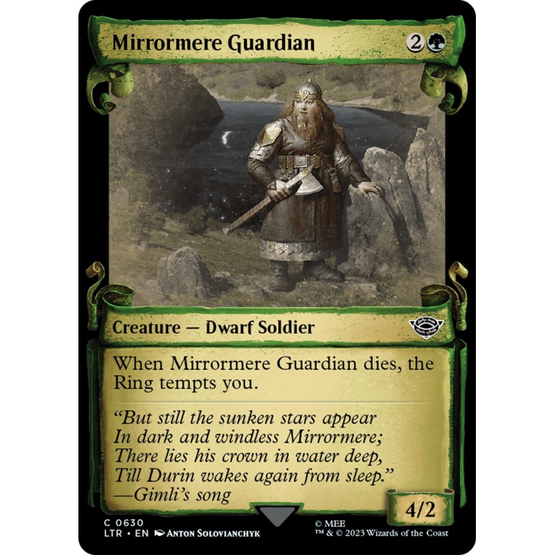 Mirrormere Guardian [The Lord of the Rings: Tales of Middle-Earth Showcase Scrolls]