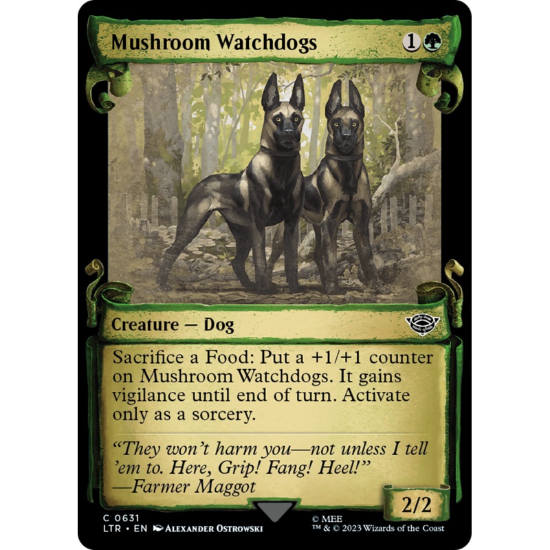 Mushroom Watchdogs [The Lord of the Rings: Tales of Middle-Earth Showcase Scrolls]